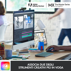 Tastiera Wireless MX Keys Mini - Grigio