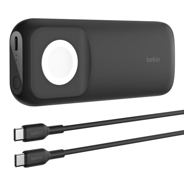 Caricabatteria wireless rapido per Apple Watch con Batteria Esterna Powerbank 10K