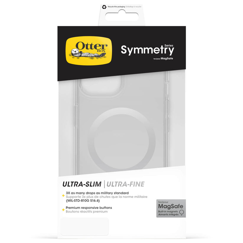Custodia Symmetry Clear Magsafe iPhone 15 - Trasparente