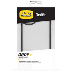 Custodia React iPhone 15 Plus - Nero/Trasparente