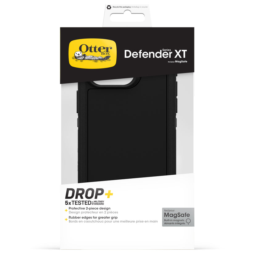 Custodia Defender Xt iPhone 15 Pro - Trasparente/Nero