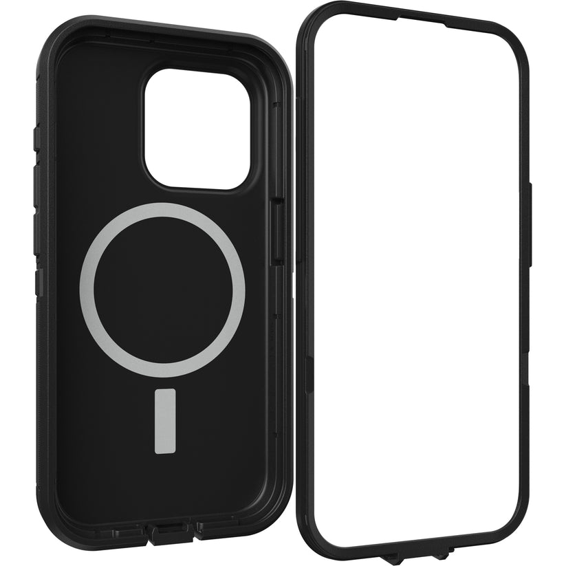 Custodia Defender Xt iPhone 15 Pro - Trasparente/Nero