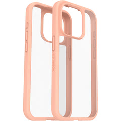Custodia React iPhone 15 Pro - Pesca/Trasparente