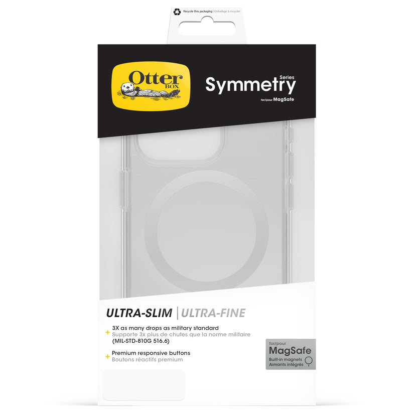 Custodia MagSafe Symmetry iPhone 15 Pro - Trasparente