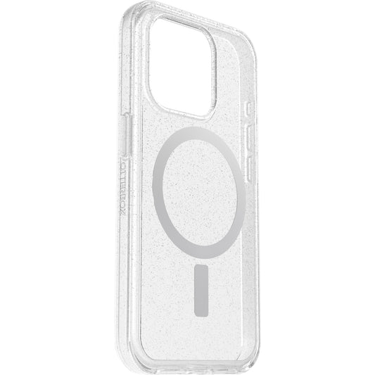 Custodia MagSafe Symmetry iPhone 15 Pro - Glitter/Trasparente