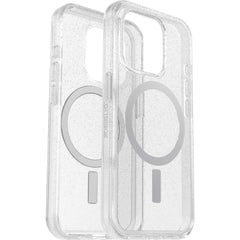 Custodia MagSafe Symmetry iPhone 15 Pro - Glitter/Trasparente