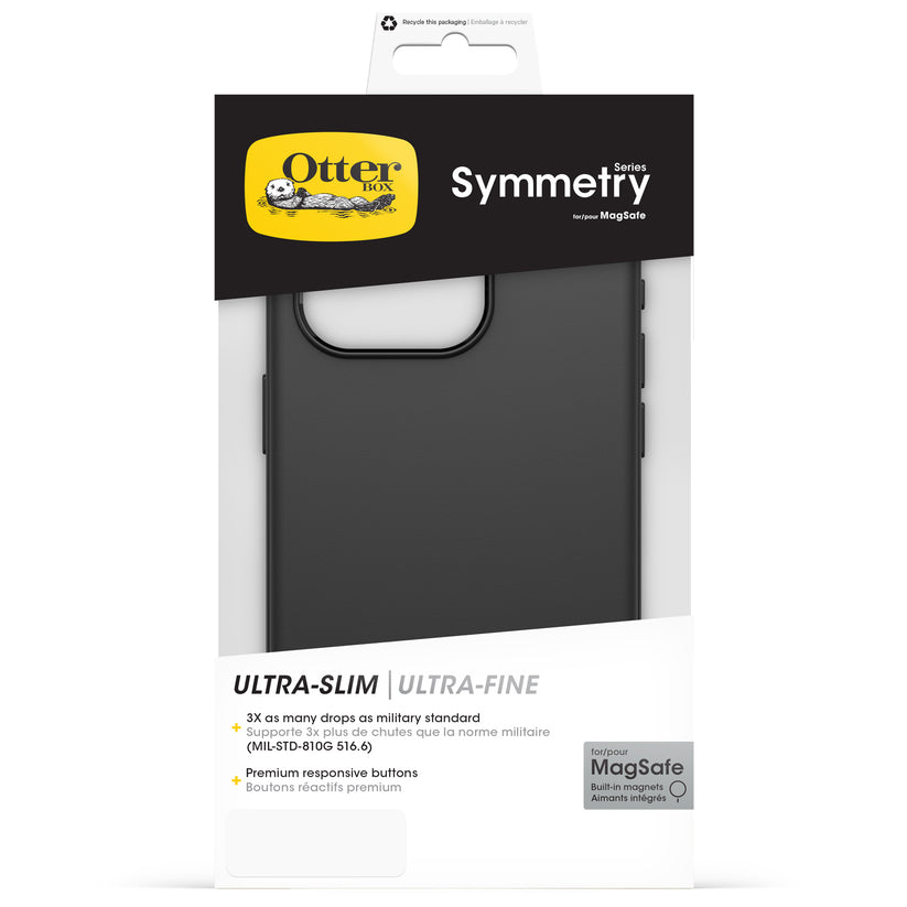 Custodia MagSafe Symmetry iPhone 15 Pro - Nero