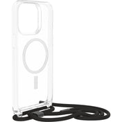 Custodia MagSafe con Laccetto iPhone 15 Pro Max - Trasparente/Glitter