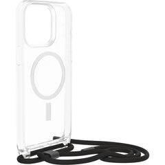Custodia MagSafe con Laccetto iPhone 15 Pro Max - Trasparente/Glitter