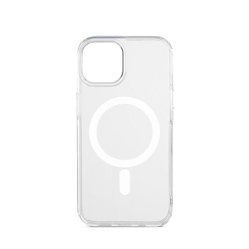 Custodia Frozen con magnete per iPhone 15 Plus - Bianco