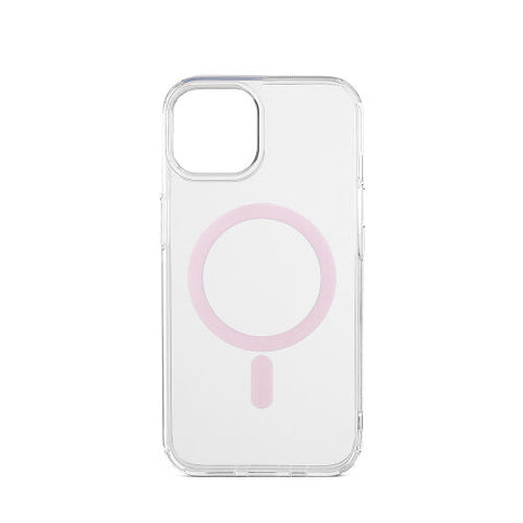 Custodia Frozen con magnete per iPhone 15 Plus - Rosa