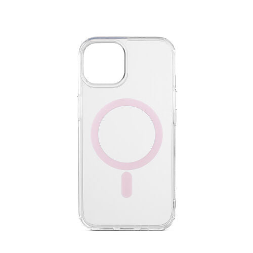 Custodia Frozen con magnete per iPhone 15 Plus - Rosa