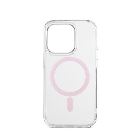 Custodia Frozen con magnete per iPhone 15 Pro Max - Rosa
