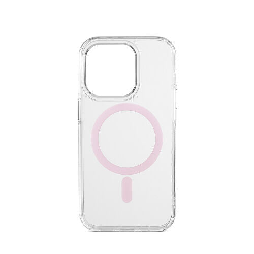 Custodia Frozen con magnete per iPhone 15 Pro Max - Rosa