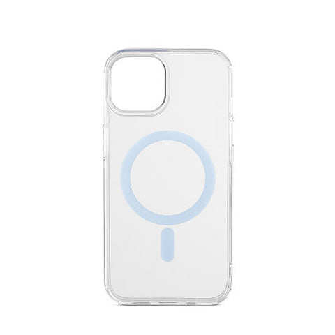 Custodia Frozen con magnete per iPhone 15 Plus - Azzurro
