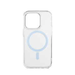 Custodia Frozen con magnete per iPhone 15 Pro - Azzurro