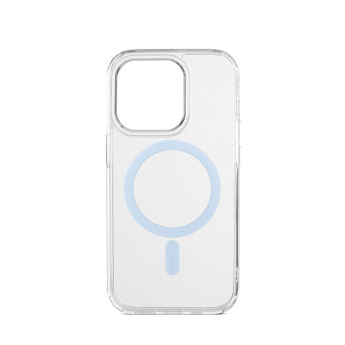 Custodia Frozen con magnete per iPhone 15 Pro Max - Azzurro