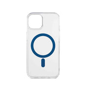 Custodia Frozen con magnete per iPhone 15 - Blu