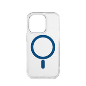 Custodia Frozen con magnete per iPhone 15 Pro Max - Blu