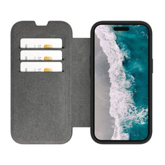 Custodia Helsinki iPhone 15 Plus - Trasparente/Nero
