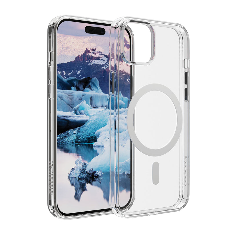 Custodia Iceland iPhone 15 - Trasparente