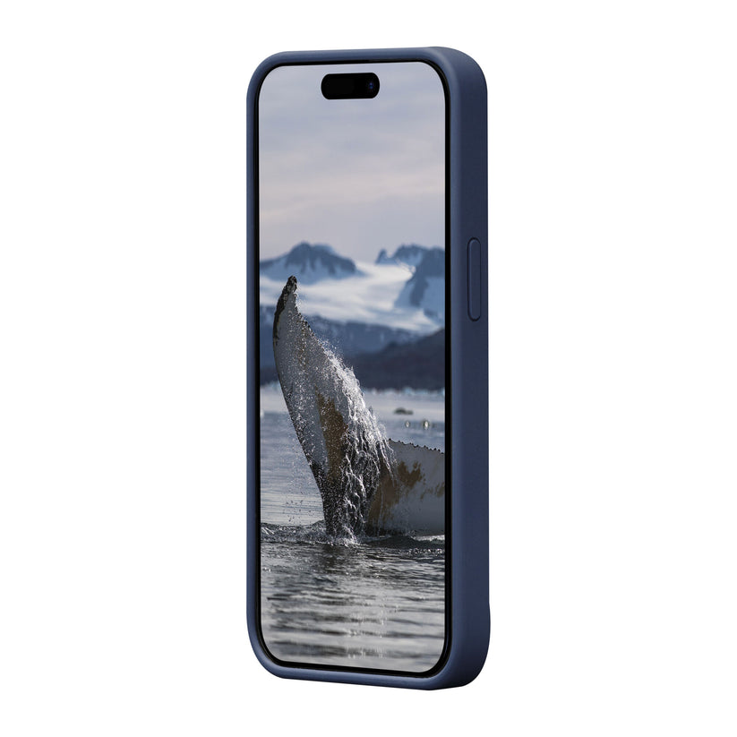 Custodia Monaco iPhone 15 Plus - Blu