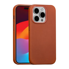 Custodia Roskilde iPhone 15 Pro - Cuoio