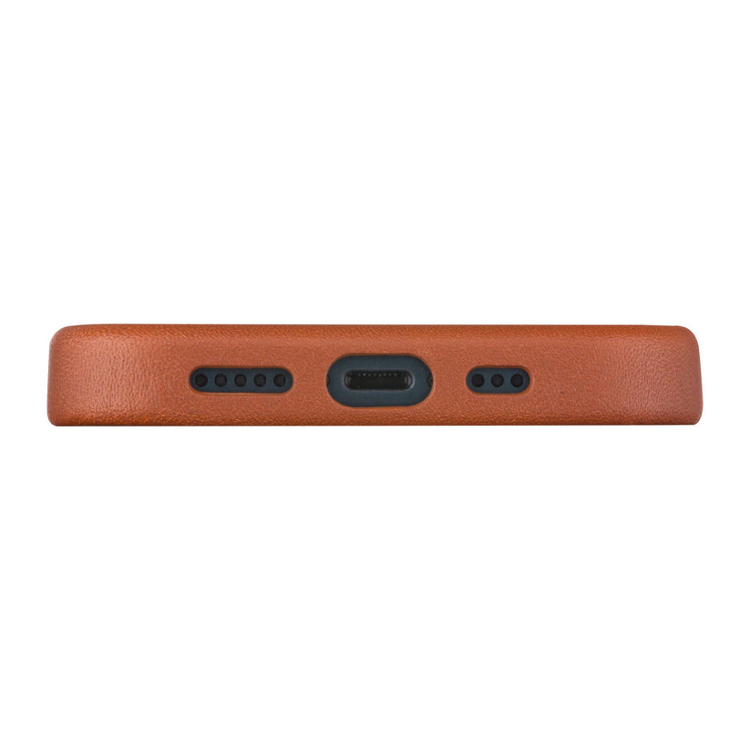 Custodia Roskilde iPhone 15 Pro - Cuoio