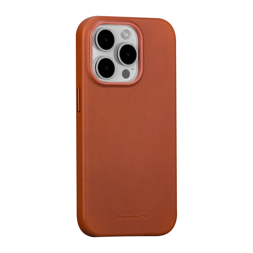 Custodia Roskilde iPhone 15 Pro - Cuoio
