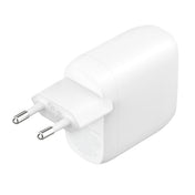 Caricabatterie Da Parete Dual 30w Porta Usb-C Pd 60w - Bianco