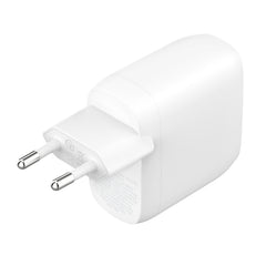 Caricabatterie Da Parete Dual 30w Porta Usb-C Pd 60w - Bianco