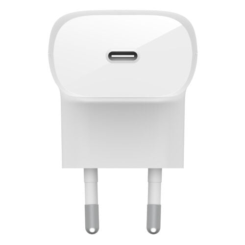 Caricabatterie Da Parete Con Pps Porta Usb-C Pd 30w 1m Pvc C-C - Bianco