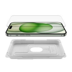 Pellicola in vetro UltraGlass 2 iPhone 16 Plus e iPhone 15 Plus con supporto per l’installazione incluso