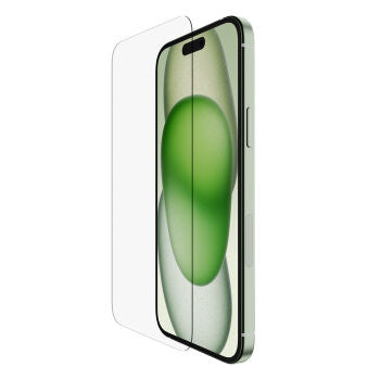 Pellicola in Vetro Temperedglass iPhone 16 Plus e15 Plus con supporto per l’installazione incluso