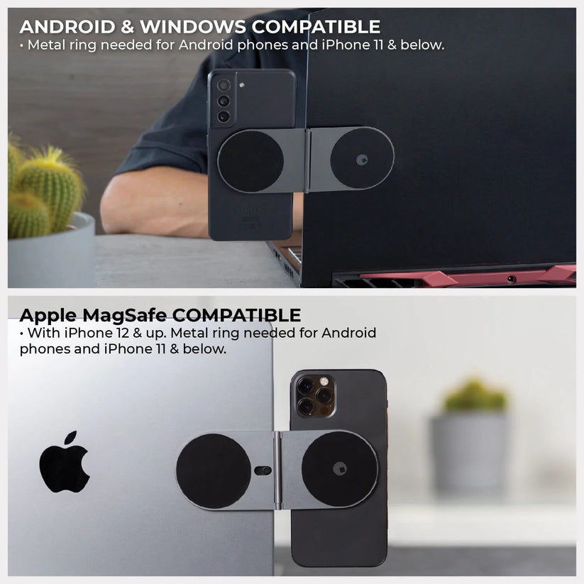 EDGE Pro Core Stand magnetico per iPhone e iPad - Grigio