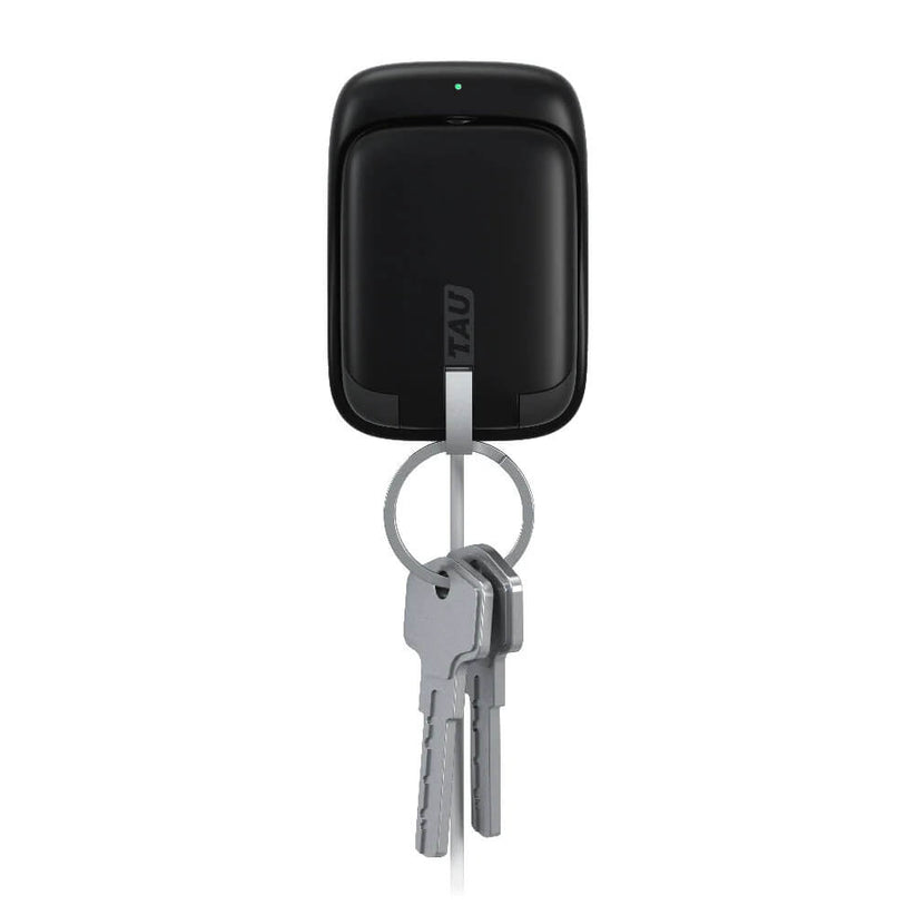 TAU Powerbank portachiavi di emergenza 3in1 - Nero