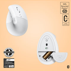 Mouse Lift per Mac - Bianco
