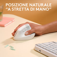 Mouse Lift per Mac - Bianco