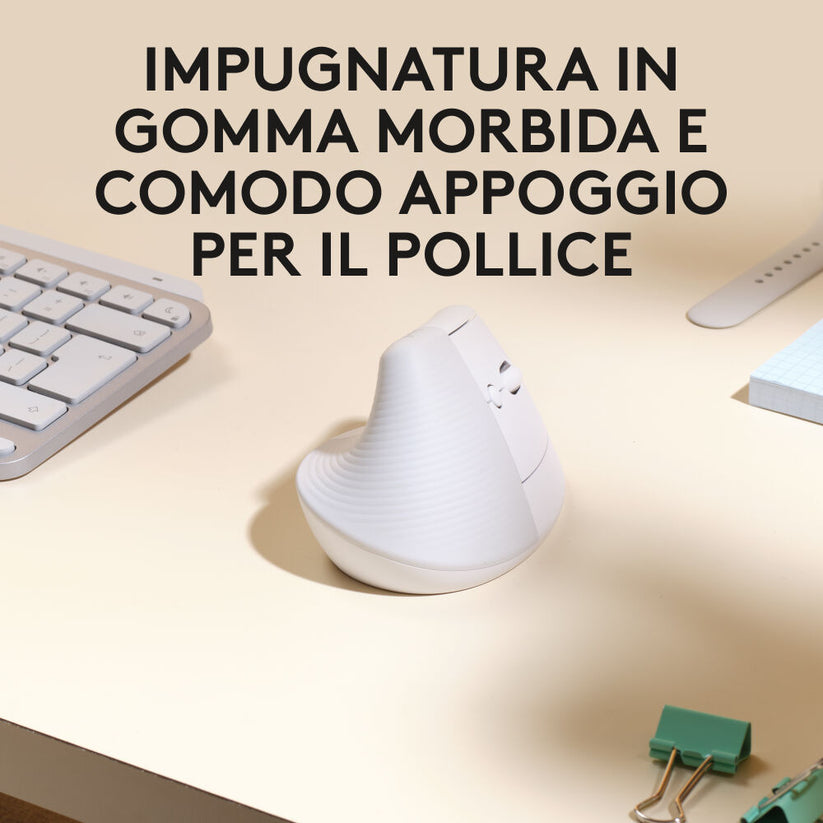 Mouse Lift per Mac - Bianco