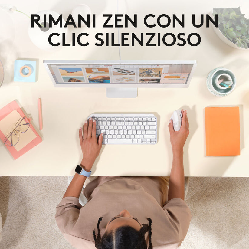 Mouse Lift per Mac - Bianco