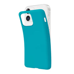 Custodia Rainbow per iPhone 12/12 Pro - Turchese