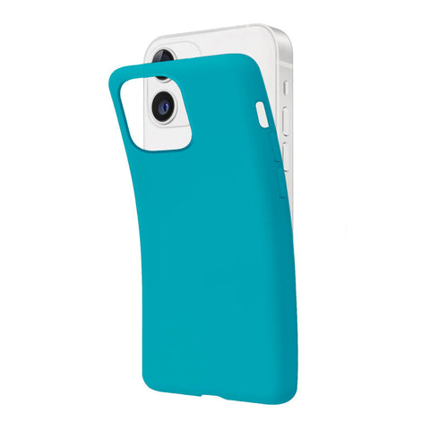 Custodia Rainbow per iPhone 12/12 Pro - Turchese