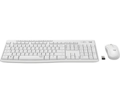 Kit Tastiera e mouse wireless MK270 - Bianco