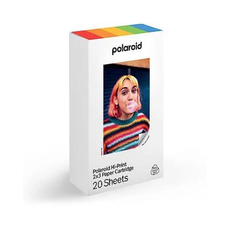 Confezione carta 2x3 Polaroid Hi Print - 20 Fogli