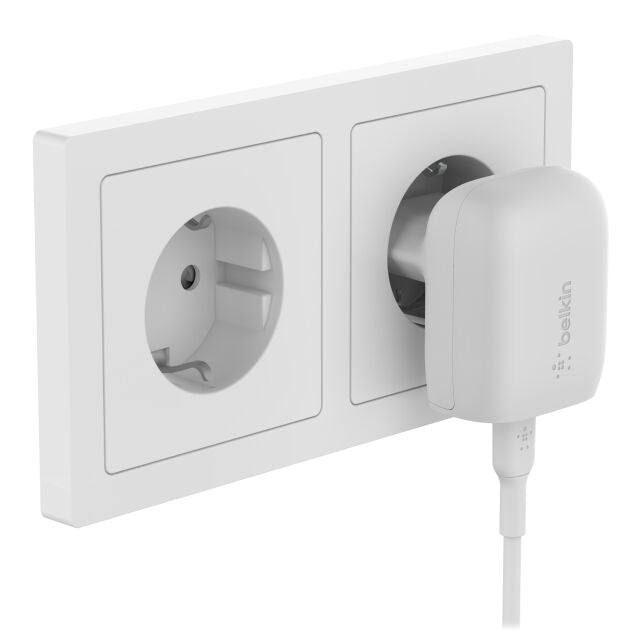 Caricabatterie Da Parete USB-C 20W USB-C-LTG 1 Mt - Bianco