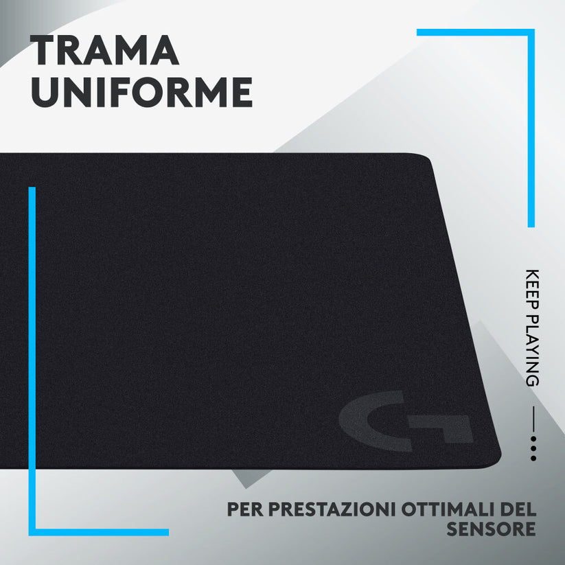 Tappetino mouse gaming G240 - Nero