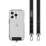 Tracolla 20mm + Gancio per iPhone - Nero