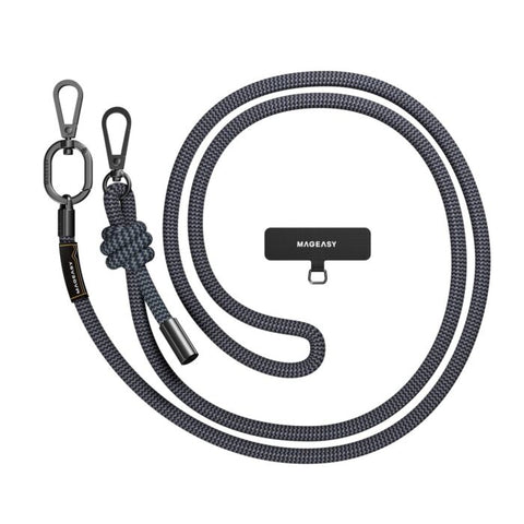 Tracolla 8,3mm + Gancio per iPhone - Blu Scuro