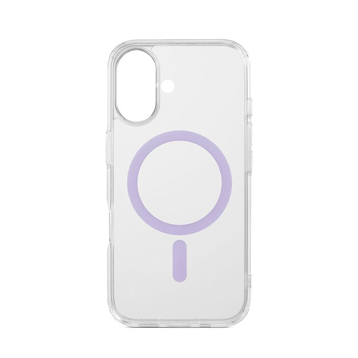 Custodia Frozen con magnete per iPhone 16 - Lilla