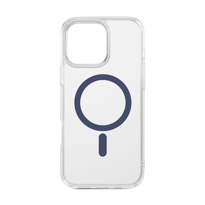 Custodia Frozen con magnete per iPhone 16 Pro Max - Blu